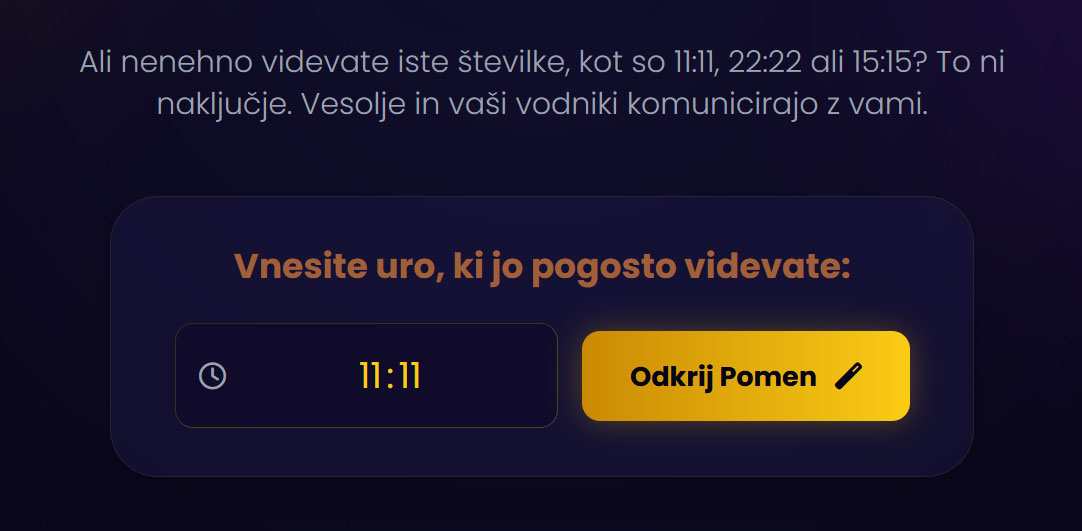 Odkrij pomen ure ki jo videvate